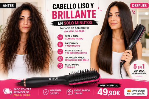 Cepillo Alisador Profesional XRUI